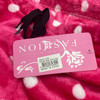 FASHION EXTRA SOFT PAJAMAS PANTS - SIZE: WOMEN L/XL - HOT PINK W/ POLKA DOTS New