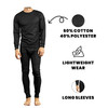GALAXY BY HARVIC 2-PIECE LIGHTWEIGHT THERMAL SET - SIZE: MEN M - BLACK New