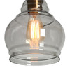 KSANA GOLD PENDANT LIGHT KITCHEN ISLAND MODERN SMOKED GREY PENDANT LIGHT風吹けば New