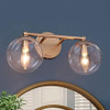 DURENT LIGHTING BATHROOM LIGHT FIXTURES, GOLD VANITY LIGHTS FOR BATHROOM New