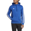 ADIDAS MENS TIRO 23 LEAGUE SWEAT HOODIE LARGE EXTRA TALL - SIZE: LT3 - ROYALBLUE