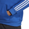 ADIDAS MENS TIRO 23 LEAGUE SWEAT HOODIE LARGE EXTRA TALL - SIZE: LT3 - ROYALBLUE