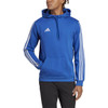 ADIDAS MENS TIRO 23 LEAGUE SWEAT HOODIE LARGE EXTRA TALL - SIZE: LT3 - ROYALBLUE