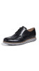 C26470 Cole Haan Men's Original Grand Shortwing Oxford Black Leather/Ironstone
