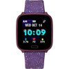 TIMEX ICONNECT BY TIMEX KIDS ACTIVE 37MM SMARTWATCH, TW5M40800 - PURPLE GALAXY