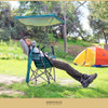 ARROWHEAD OUTDOOR PORTABLE FOLDING SWINGING HAMMOCK CAMPING CHAIR - GREEN