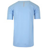 GALAXY BY HARVIC MEN MOISTURE WICKING ACTIVE SHORT SLEEVE MUSCLE TEE LIGHT BLUE New