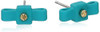MARC BY MARC JACOBS RUBBERIZED BOW TIE STUD EARRINGS M0004822 - WINTERGREEN New