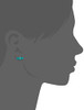 MARC BY MARC JACOBS RUBBERIZED BOW TIE STUD EARRINGS M0004822 - WINTERGREEN New