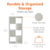 AMAZON BASICS STORAGE CUBE SHELF ORGANIZER 8 CUBES PB-0558W - WHITE