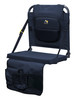 GCI OUTDOOR BLEACHERBACK LUMBAR STADIUM SEAT WITH PADDED BACKREST - NAVY
