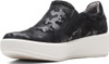 26163770 CLARKS LAYTON STEP WOMEN'S SUEDE SLIP ON - SIZE: MEN 7.5 - BLACK