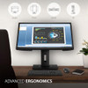 VIEWSONIC VG2440 24" IPS 1080P ERGONOMIC MONITOR HDMI DISPLAYPORT V18464 - BLACK