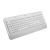 Logitech Signature K650 Comfort Full-Size Wireless Keyboard Wrist REST - WHITE