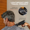 Sharper Image Powerboost Pro Hot Cold Compact Deep Tissue Massage Gun - Black