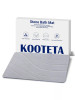 KOOTETA STONE BATH MAT DIATOMACEOUS EARTH SHOWER MAT - LIGHT GRAY