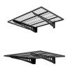 LUGO 2X3 FT GARAGE WALL SHELVES, 2 PACK - BLACK