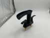 WATERSONG WATERFALL BATHROOM FAUCET 2 HANDLE 1 OR 3 HOLES VANITY - MATTE BLACK