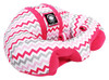 HOGABOO HUGABOO INFANT SITTING CHAIR - PINK CHEVRON