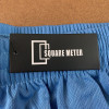 SQUARE METER MEN'S BASIC SOLID BREATHABLE ATHLETIC SHORTS - SIZE: M - C. BLUE New