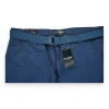 BLU ROCK NEW YORK MEN'S FLEX STRETCH BELTED CARGO SHORTS - SIZE: MEN 40 - NAVY New