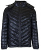 SPIRE BY GALAXY XEADA QUILTED HOODED PUFFER JACKET - SIZE: MEN XL - BLACK New