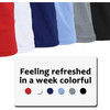GALAXY BY HARVIC MEN'S TAGLESS MOISTURE WICKING POLO SHIRT - SIZE: MEN M - RED New