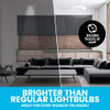 BELL+HOWELL HEX BULB E26 LED GARAGE LIGHT 6 PANEL DEFORMABLE SHOP LIGHT - WHITE