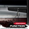 YES4ALL 1,000 LBS CAPACITY - PREMIUM SAFETY SQUAT BAR ATTACHMENT - BLACK