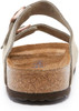 BIRKENSTOCK ARIZONA SOFT FOOTBED UNISEX SANDALS - SIZE: MEN 8 WOMEN 10 - TAUPE