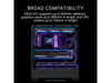 ASUS A31 Black ATX Mid-Tower Gaming Case, Dual-sided tempered glass, Frameless