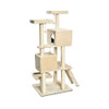 AMAZON BASICS EXTRA LARGE CAT TREE TOWER WITH DUAL CONDO CAVE - BEIGE