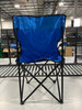 TREK OUTDOOR LIVING SOLUTIONS HEAVY DUTY CAMPING CHAIR - BLUE New