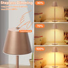 BOSCEOS CORDLESS TABLE LAMP - BROWN