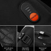 WASOTO HEATED GLOVES 7.4V BATTERY 22.2WH RECHARGEABLE WINTER XL - BLACK/GRAY