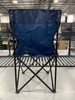 TREK OUTDOOR LIVING SOLUTIONS HEAVY DUTY CAMPING CHAIR - DARK BLUE New