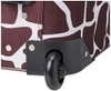 ROCKLAND 2 PIECE LUGGAGE SET CARRY-ON ROLLING SUITCASE TOTE BAG - PINK GIRAFFE New
