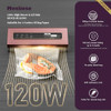 MESLIESE VACUUM SEALER MACHINE POWERFUL 90KPA PRECISION 6-IN-1 COMPACT - PINK