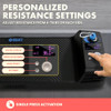 SQUATZ APOLLO BOARD MINI: 150LB RESISTANCE SMART CABLE MACHINE - BLACK/BLUE