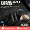 SQUATZ APOLLO BOARD MINI: 150LB RESISTANCE SMART CABLE MACHINE - BLACK/BLUE