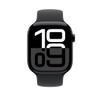 APPLE BLACK SOLO LOOP 46MM - SIZE: 8 - BLACK APPLE BLACK SOLO LOOP 46MM - SIZE: 8 - BLACK