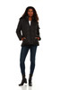 HELIOS WOMEN'S PAFFUTO HEATED COAT - SIZE: WOMEN XL - BLACK