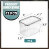 SORBUS AIRTIGHT PLASTIC FOOD STORAGE CONTAINERS WITH LOCKING LIDS, 12 PACK SORBUS AIRTIGHT PLASTIC FOOD STORAGE CONTAINERS WITH LOCKING LIDS, 12 PACK