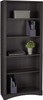 Realspace Pelingo 72"H 5-Shelf Bookcase 103764 - Dark Gray