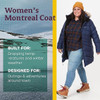 MARMOT WOMEN'S MONTREAL MIDTHIGH LENGTH DOWN PUFFER CT PLUS 2XL ARCTIC NAVY PLUS New