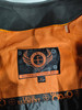 TRUE ELEMENT MENS STYLE LEATHER MOTORCYCLE VEST - SIZE: MEN XL - BLACK New