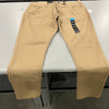BLU ROCK SLIM STRETCH STRAIGHT JEANS - SIZE: MEN 36X32 - KHAKI New