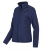 HURLEY WOMEN'S MOCK NECK TRAIL JACKET - SIZE: WOMEN L - BLUE DEPTHS New