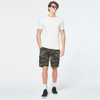 OAKLEY MEN'S HERITAGE 6 SHORT SLEEVE TEE - SIZE: MEN L - ARCTIC WHITE New