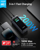 ANKER PRIME POWER BANK 20,000MAH CHARGER 200W OUTPUT A1336 - BLACK